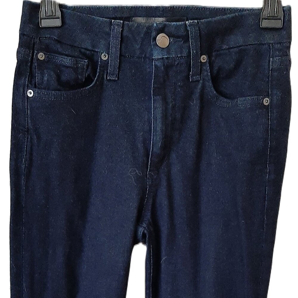 Flawless Hi-Rise Curvy Skinny Ankle Joe's Jeans, Dark Denim, Size 25 = XS